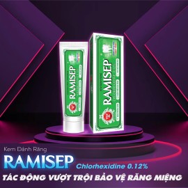 Kem Đánh Răng RAMISEP Chlorhexidine 0,12%